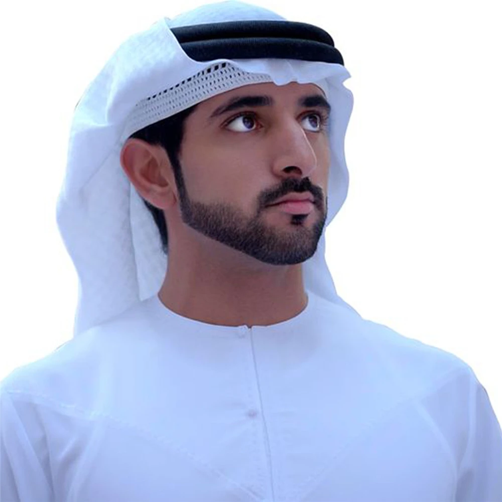 Men Accessories In Dubai - ผู้ชาย Saudi เสื้อผ้าอิสลามอาหรับดูไบแบบดั้งเดิมเครื่องแต่งกายมุสลิมสีดําเชือก Headwear Egal Shemagh