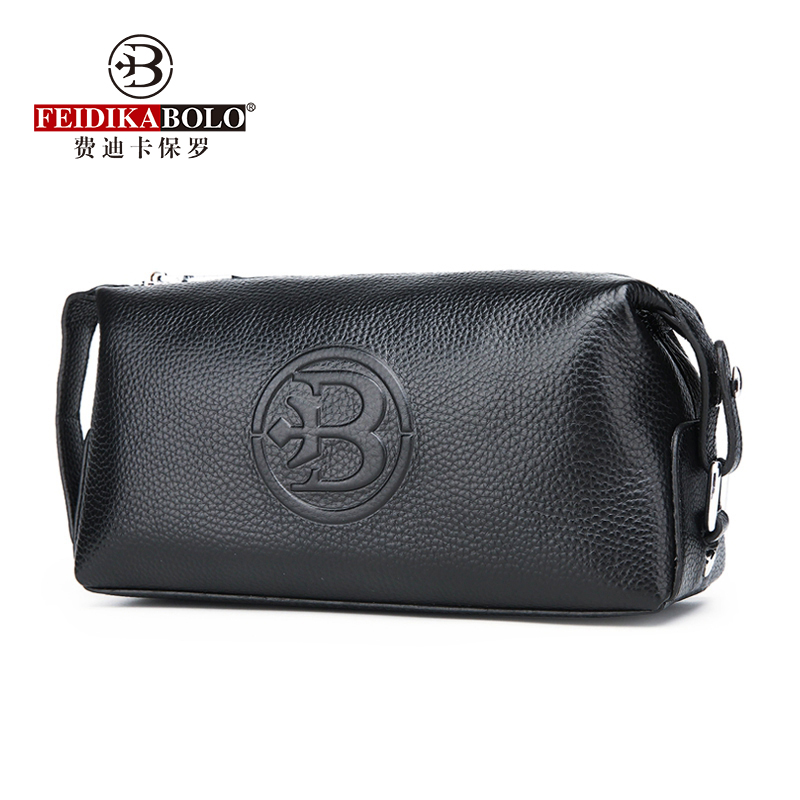 Men'S Accessories Wallet - FEIDIKABOLO ที่มีชื่อเสียงยี่ห้อ Cow หนัง Man Clutch