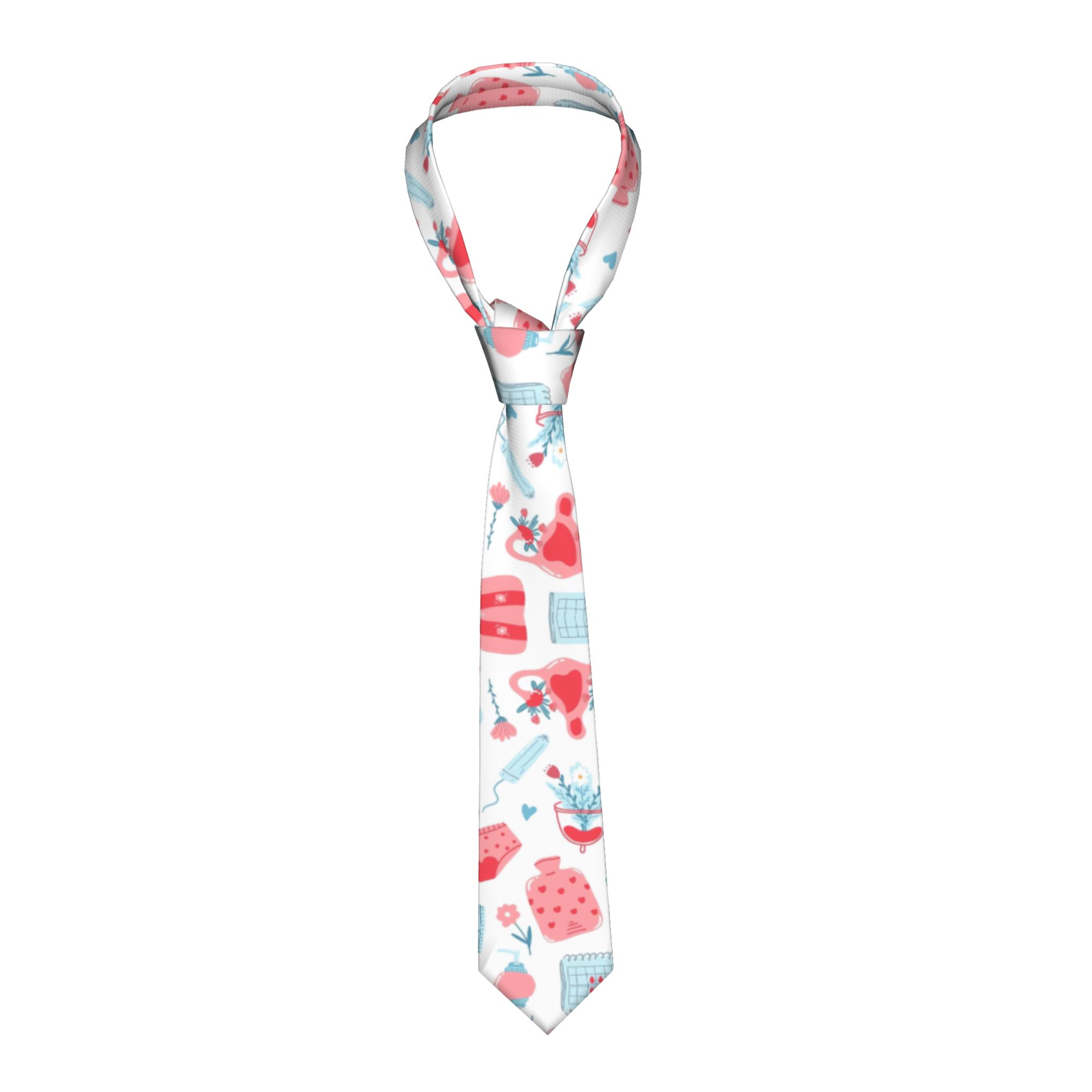 Men'S Accessories Gift Ideas - เนคไทลายการ์ตูนสุขภาพสตรี สำหรับใส่ทุกวัน เนคไทหรูหราสำหรับผู้ชาย เนคไทพิมพ์ลาย ไอเดียของขวัญ