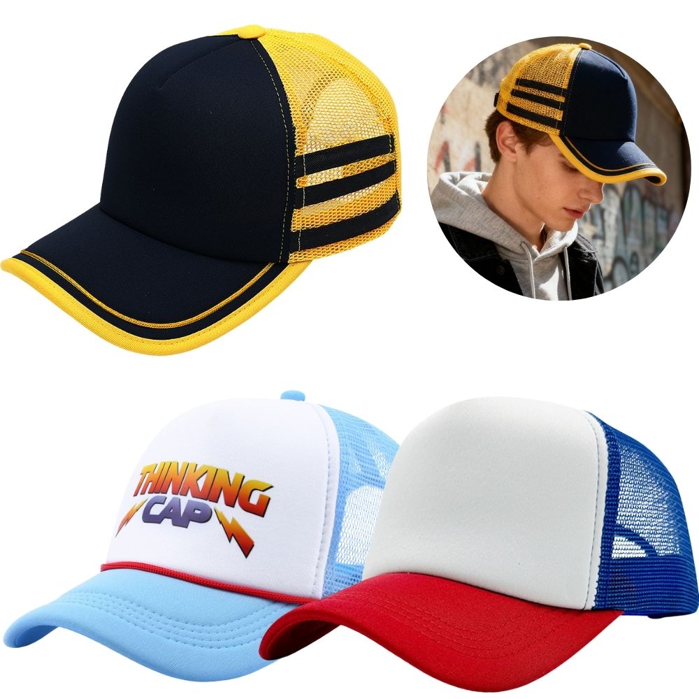 Hat Snapback Cap - หมวกเบสบอลดัสติน เฮนเดอร์สัน สำหรับคอสเพลย์ ทีวี สตีล ดิสไจส์
