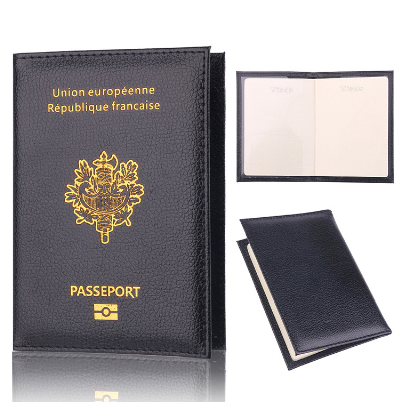 Men'S Accessories Case - ผู้หญิงผู้ชายเดินทาง PU ผู้ถือหนังสือเดินทางกรณีป้องกัน Multi-Function ID Bank