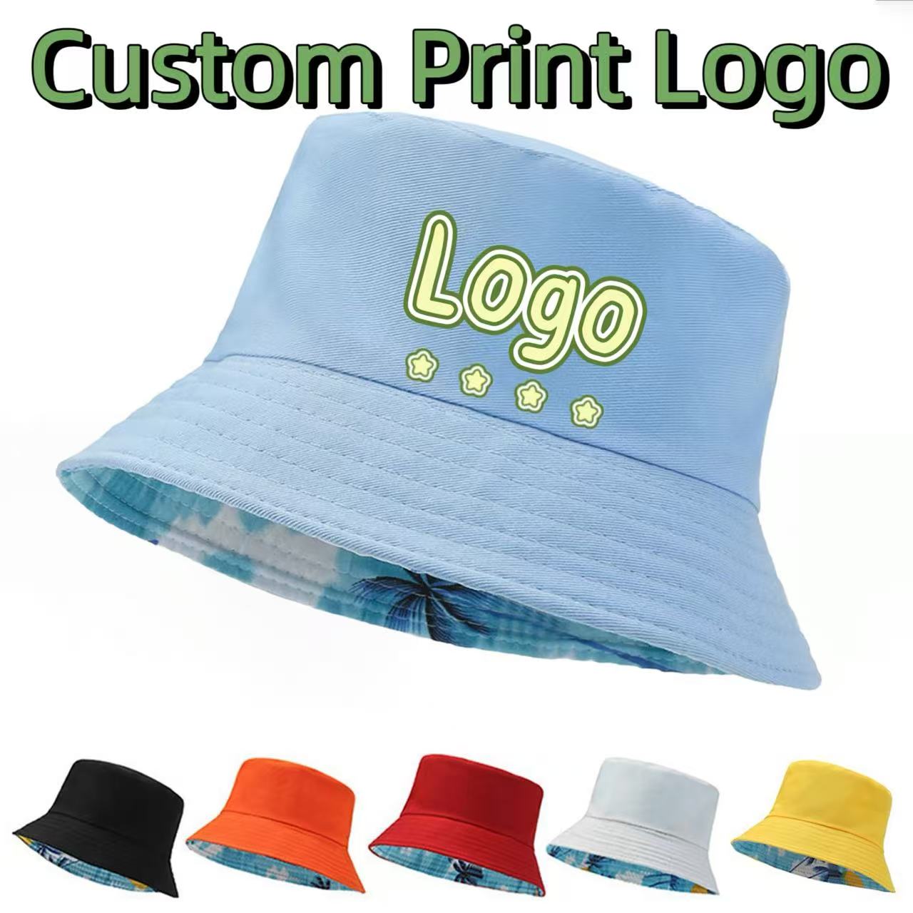 Hat Snapback Cap - หมวกชาวประมงปีกกว้างสองด้าน พิมพ์โลโก้ตามสั่ง ป้องกันแสงแดดและรังสียูวี สำหรับผู้ชายและผู้หญิง เหมาะสำหรับการเดินทางและปีนเขา