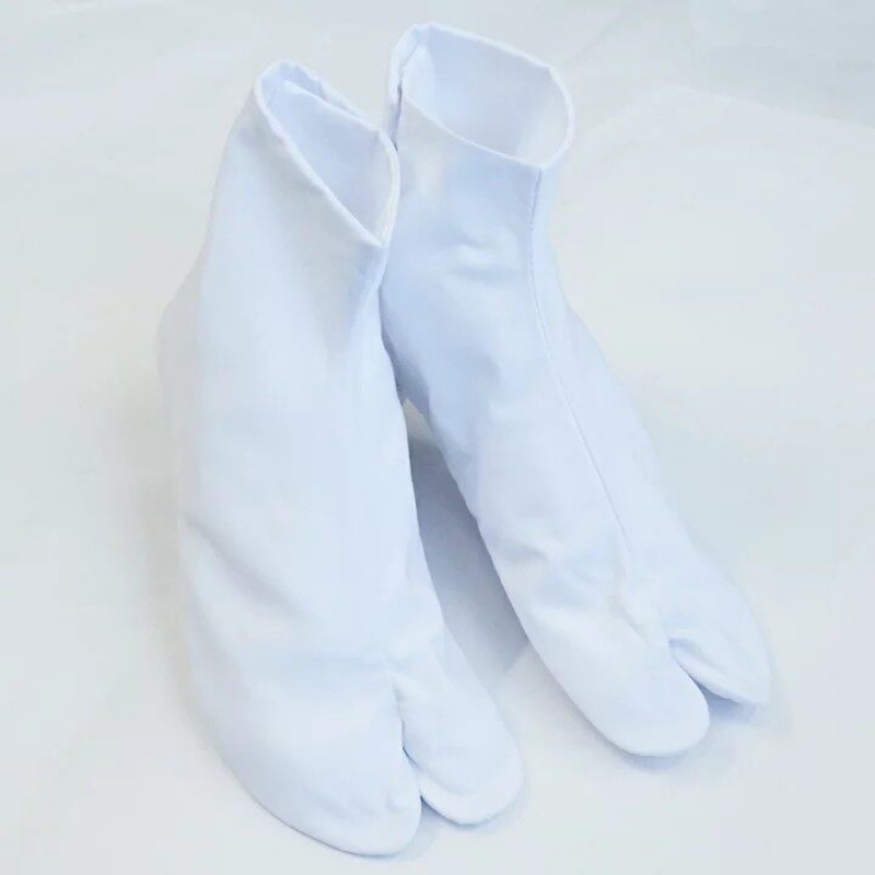 Men'S Kimono Accessories - ถุงเท้าคอสเพลย์กิโมโนญี่ปุ่น ถุงเท้าสีขาวแบบดั้งเดิมของญี่ปุ่น ถุงเท้าสองนิ้ว ถุงเท้าผ้าฝ้ายแบบ Tabi ถุงเท้าหัวแยก