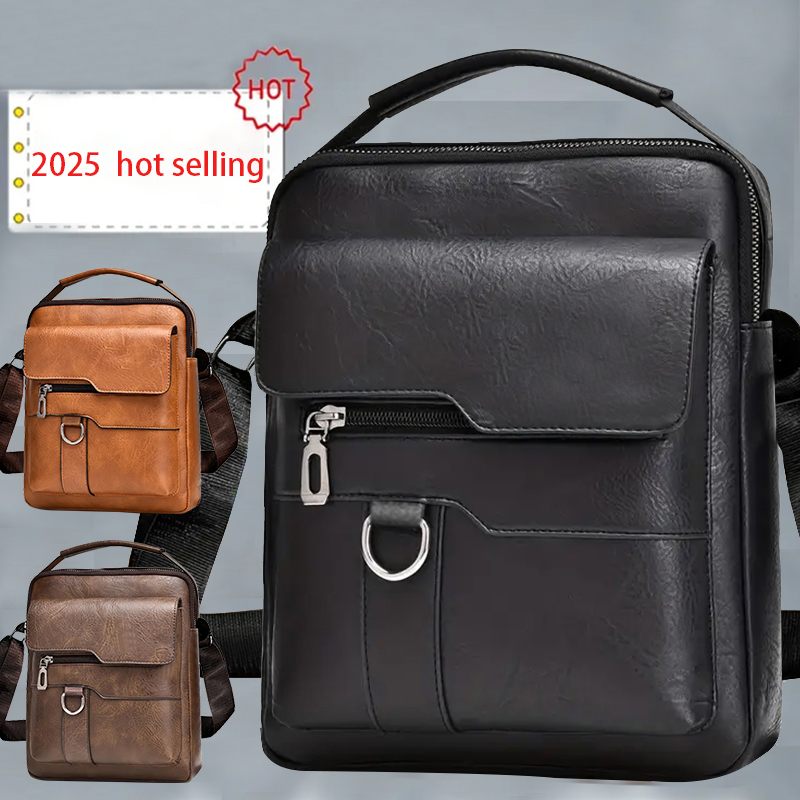 Men'S Accessories Backpack - กระเป๋าสะพายไหล่สไตล์กลางสําหรับผู้ชายและผู้หญิง สายเดี่ยว สะพายข้าง สไตล์ธุรกิจ กระเป๋าเป้ ลําลองและทันสมัย