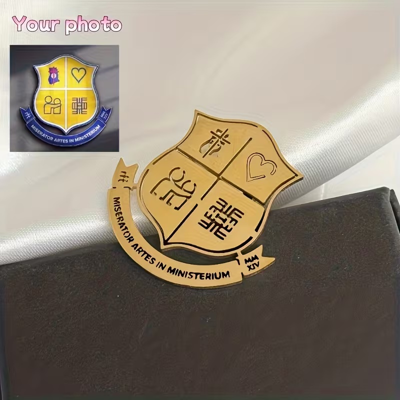 เข็มกลัดโลโก้แบบกำหนดเอง ดีไซน - Men Accessories Brooch บทวิจารณ์และราคา
