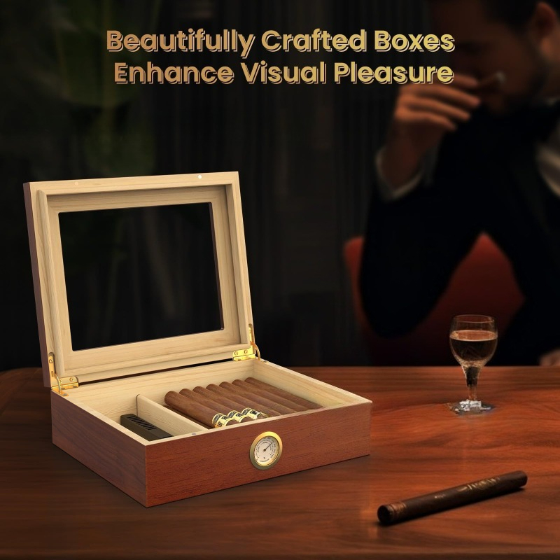 ซิการ์ Humidor กล่องซิการ์พร้อ - Men Accessories Gift Box บทวิจารณ์และราคา