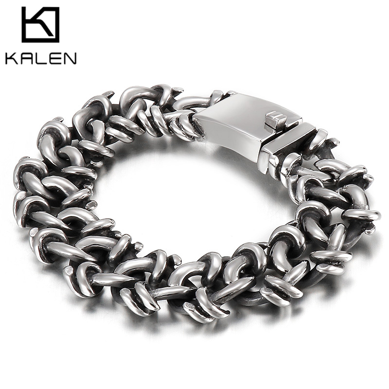 Kalen สแตนเลส 20 มม.กว้างสร้อย - Men Accessories Bd บทวิจารณ์และราคา