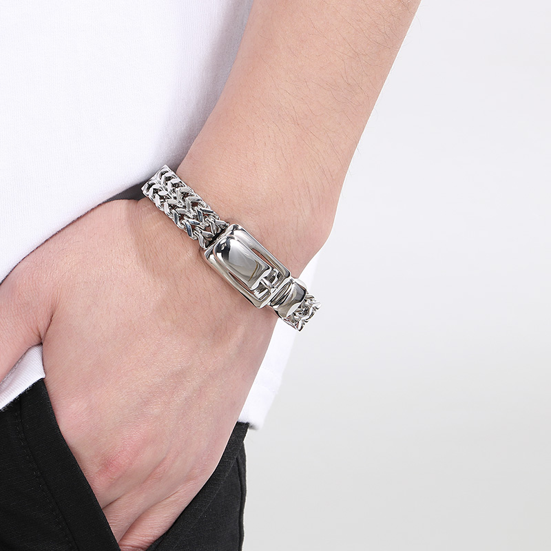 316L สแตนเลสคู่แถวโครงกระดูกสร - Men Accessories Bd บทวิจารณ์และราคา