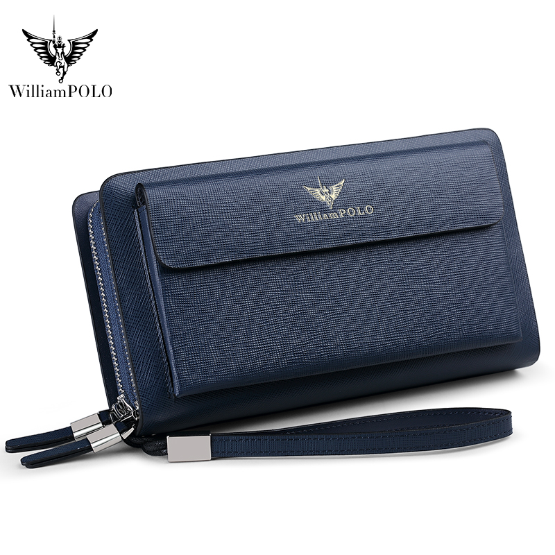 กระเป๋าคลัทช์หนังแท้ WILLIAMPO - Men'S Accessories Wallet บทวิจารณ์และราคา
