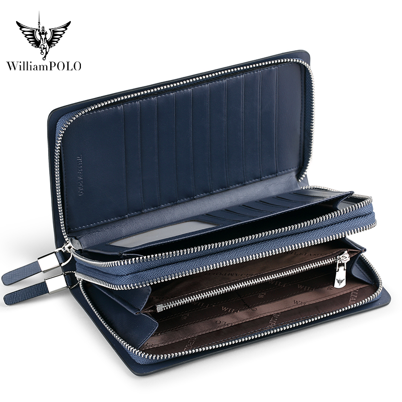 กระเป๋าคลัทช์หนังแท้ WILLIAMPO - Men'S Accessories Wallet บทวิจารณ์และราคา