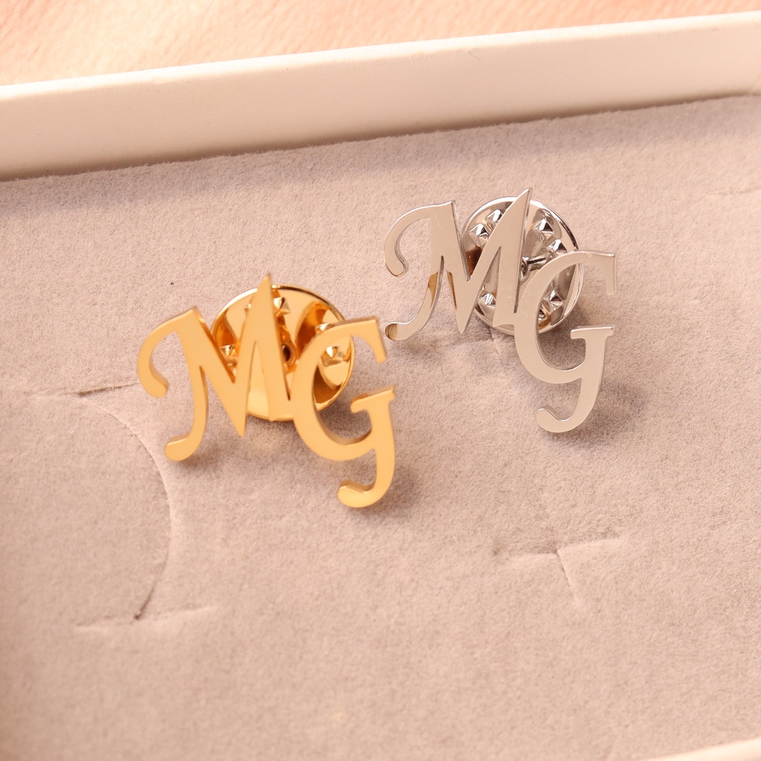 เข็มกลัดติดเสื้อสแตนเลสสตีลสลั - Men Accessories Brooch บทวิจารณ์และราคา