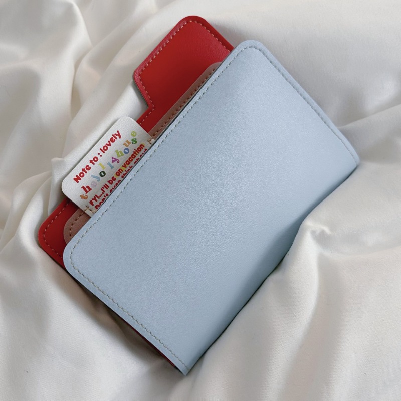Ins บล็อกสีผู้ถือหนังสือเดินทา - Travel Organizer Men บทวิจารณ์และราคา