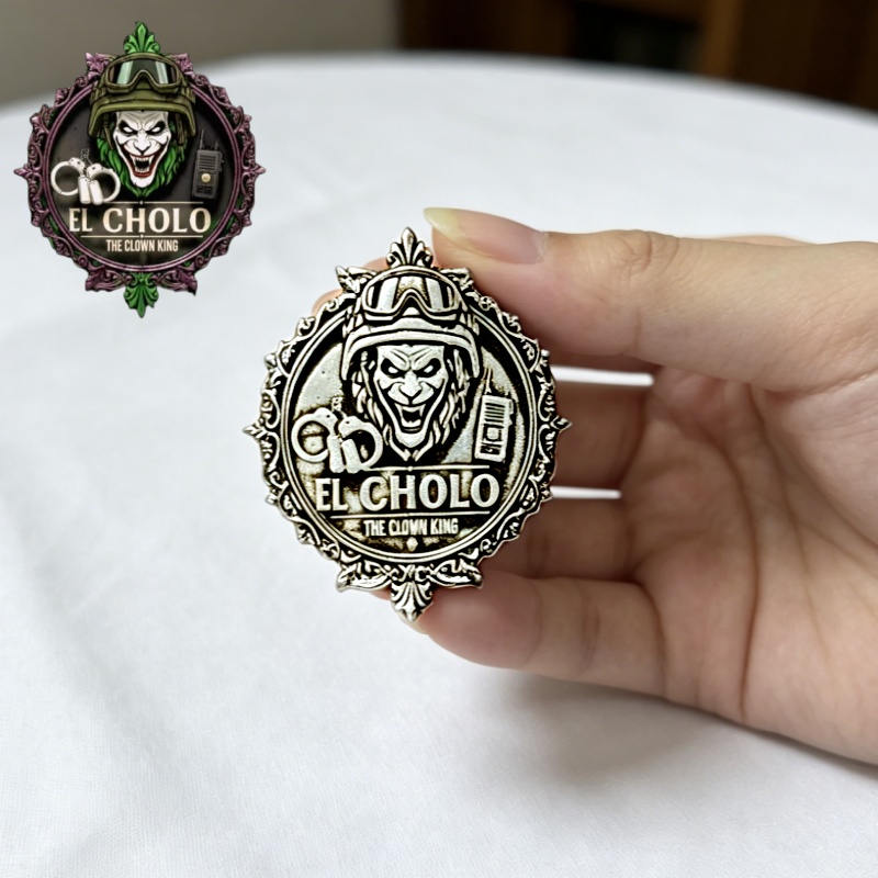 เข็มกลัดโลโก้ตัวตลกแบบกำหนดเอง - Men Accessories Brooch บทวิจารณ์และราคา