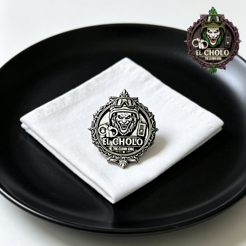 เข็มกลัดโลโก้ตัวตลกแบบกำหนดเอง - Men Accessories Brooch บทวิจารณ์และราคา