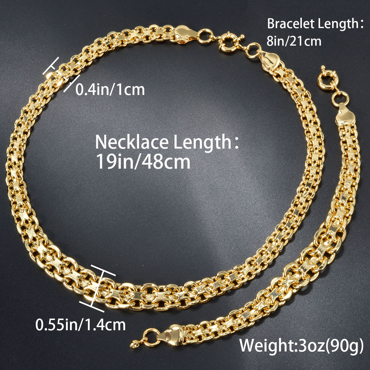 SUNNY ชุดเครื่องประดับสร้อยคอเ - Men Accessories In Dubai บทวิจารณ์และราคา