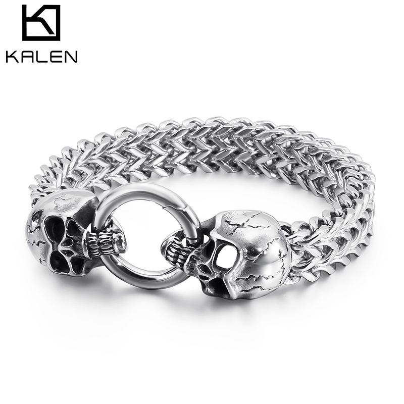 Kalen สร้อยข้อมือสแตนเลสสไตล์พ - Men Accessories Bd บทวิจารณ์และราคา