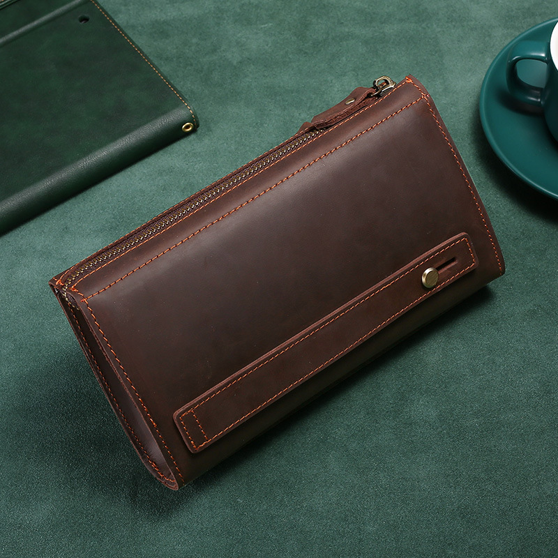 กระเป๋าคลัทช์ผู้ชายทรงยาว กระเ - Men'S Accessories Wallet บทวิจารณ์และราคา