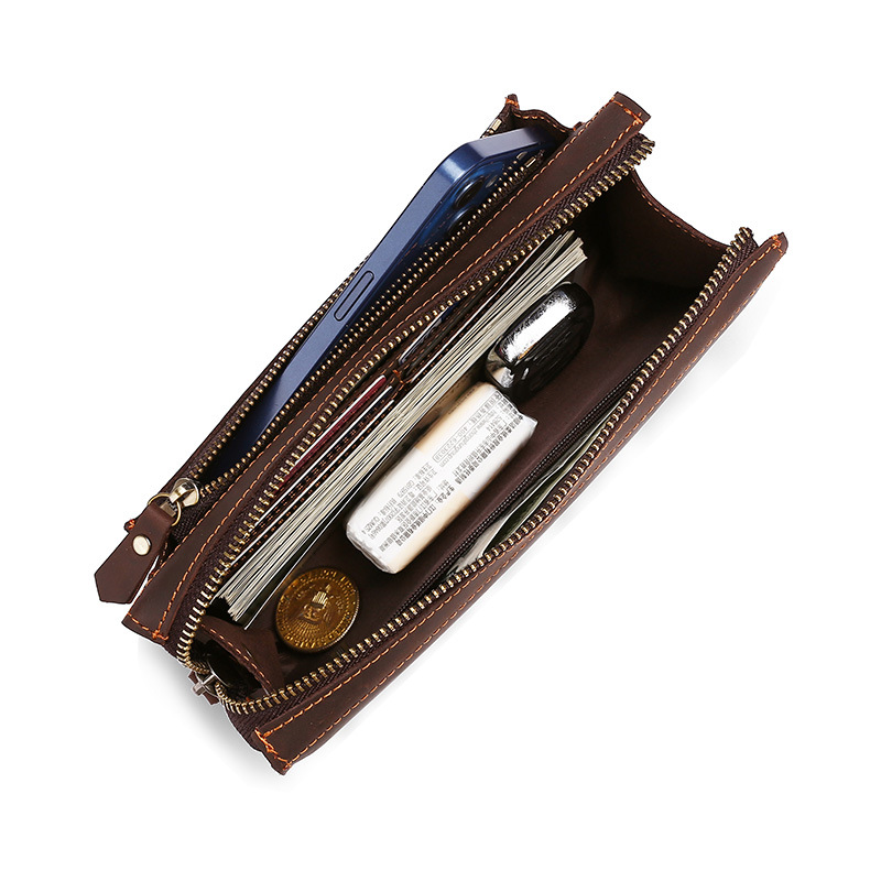 กระเป๋าคลัทช์ผู้ชายทรงยาว กระเ - Men'S Accessories Wallet บทวิจารณ์และราคา