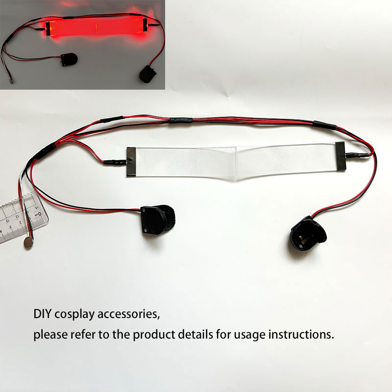 สีแดงยืดหยุ่น Bendable DIY LED - Men Accessories Combo บทวิจารณ์และราคา