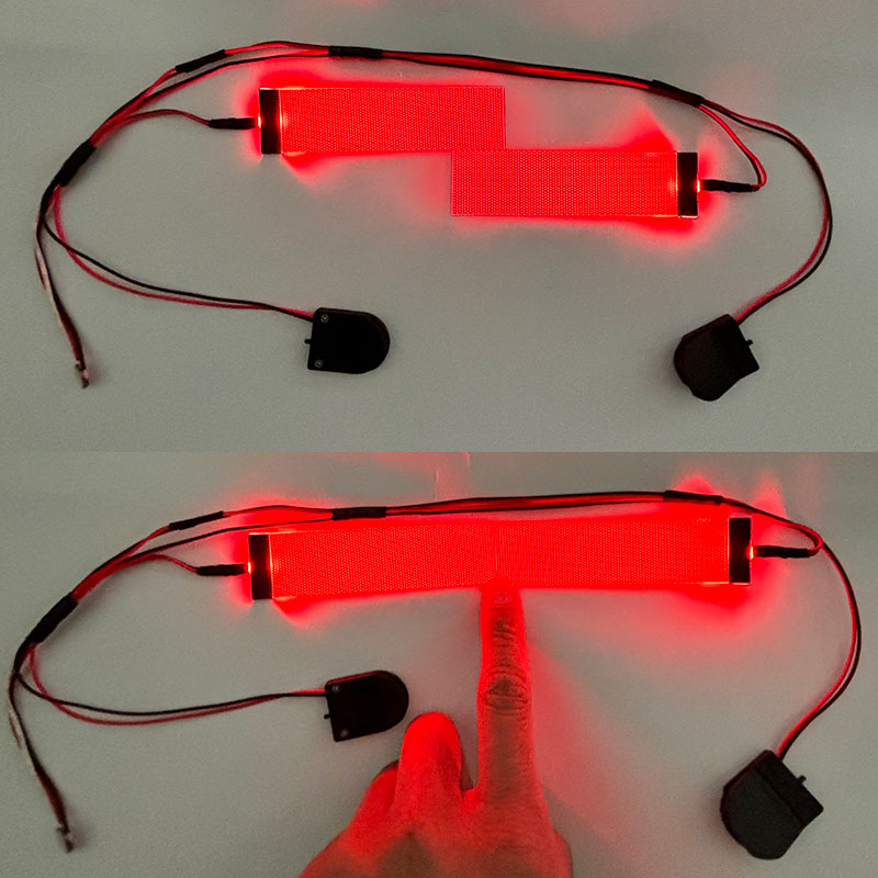 สีแดงยืดหยุ่น Bendable DIY LED - Men Accessories Combo บทวิจารณ์และราคา