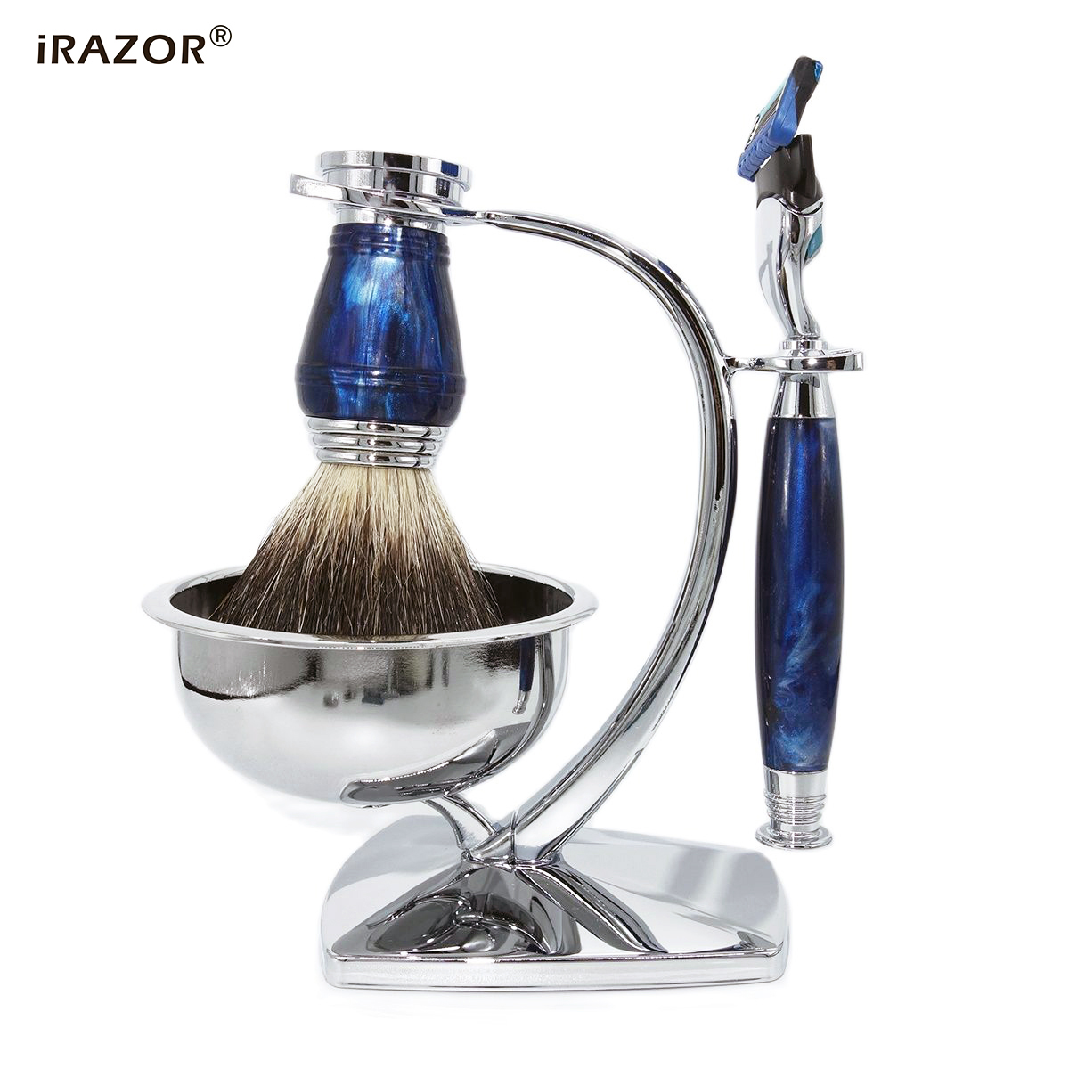 Irroyazor มีดโกนฟิวชั่น5ชั้นสี - Men Accessories Combo Gift บทวิจารณ์และราคา