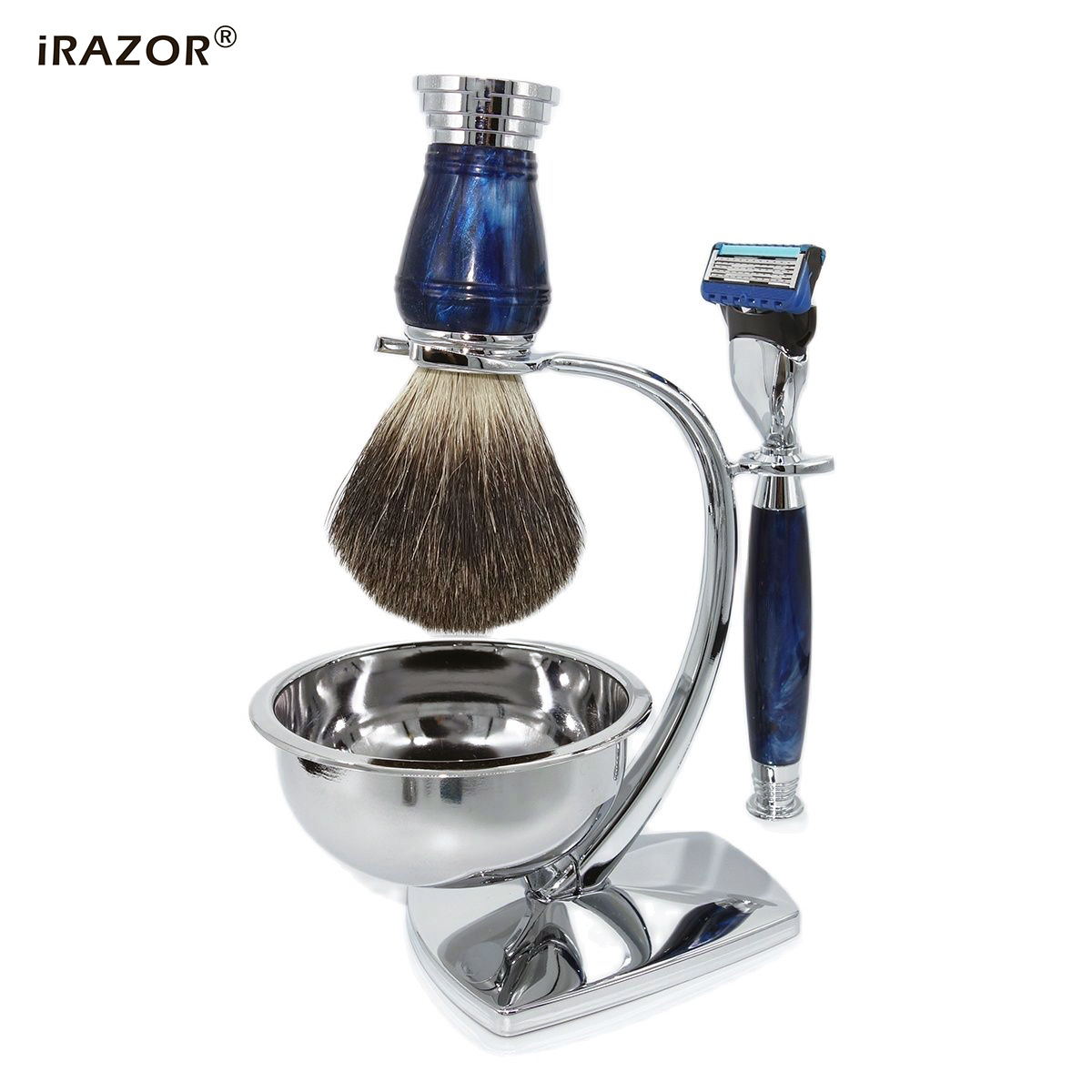 Irroyazor มีดโกนฟิวชั่น5ชั้นสี - Men Accessories Combo Gift บทวิจารณ์และราคา