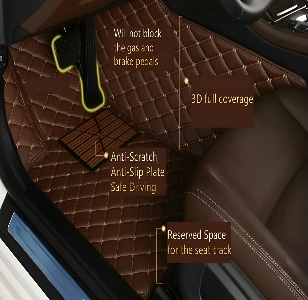 พรมปูพื้นรถยนต์แบบสั่งทำพิเศษส - Men Accessories Bd บทวิจารณ์และราคา