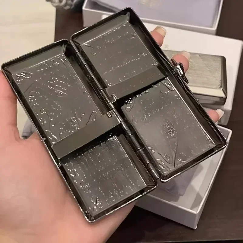 กล่องบุหรี่โลหะผสมแบบพกพา ดีไซ - Men Accessories Gift Box บทวิจารณ์และราคา