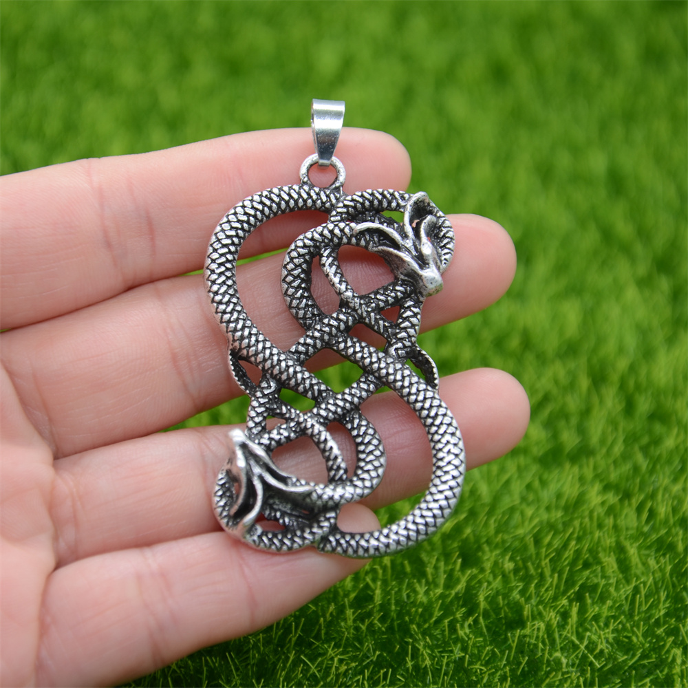 นอร์ส Loki Double Dragon Goth  - Men Accessories Ethnic บทวิจารณ์และราคา