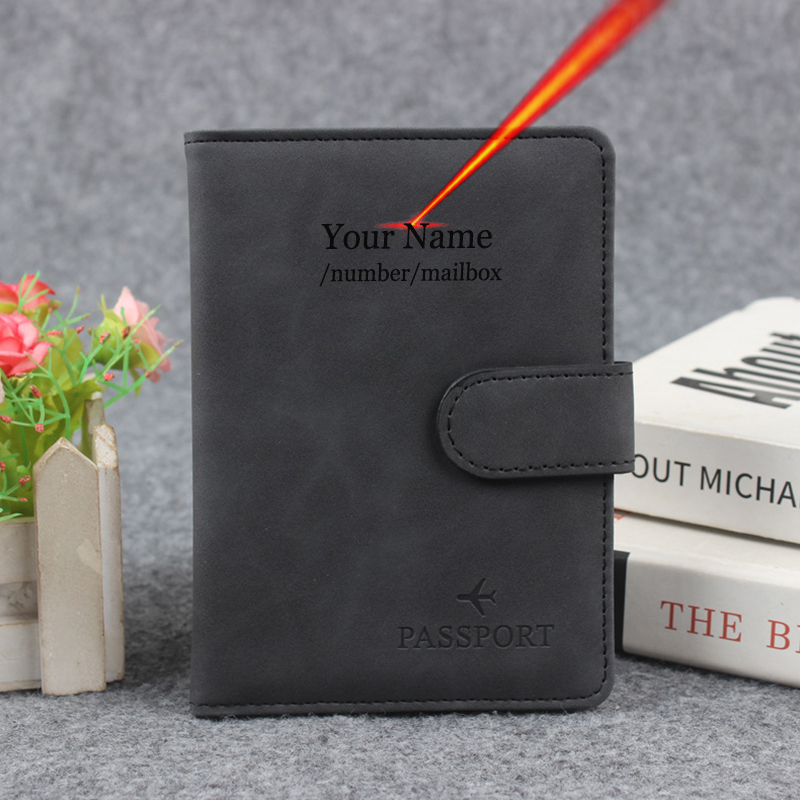 ปุ่มแม่เหล็กปกหนังสือเดินทางปร - Men'S Accessories Case บทวิจารณ์และราคา
