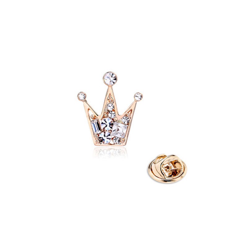 เข็มกลัดมงกุฎโลหะสุดหรูสำหรับผ - Men Accessories Brooch บทวิจารณ์และราคา