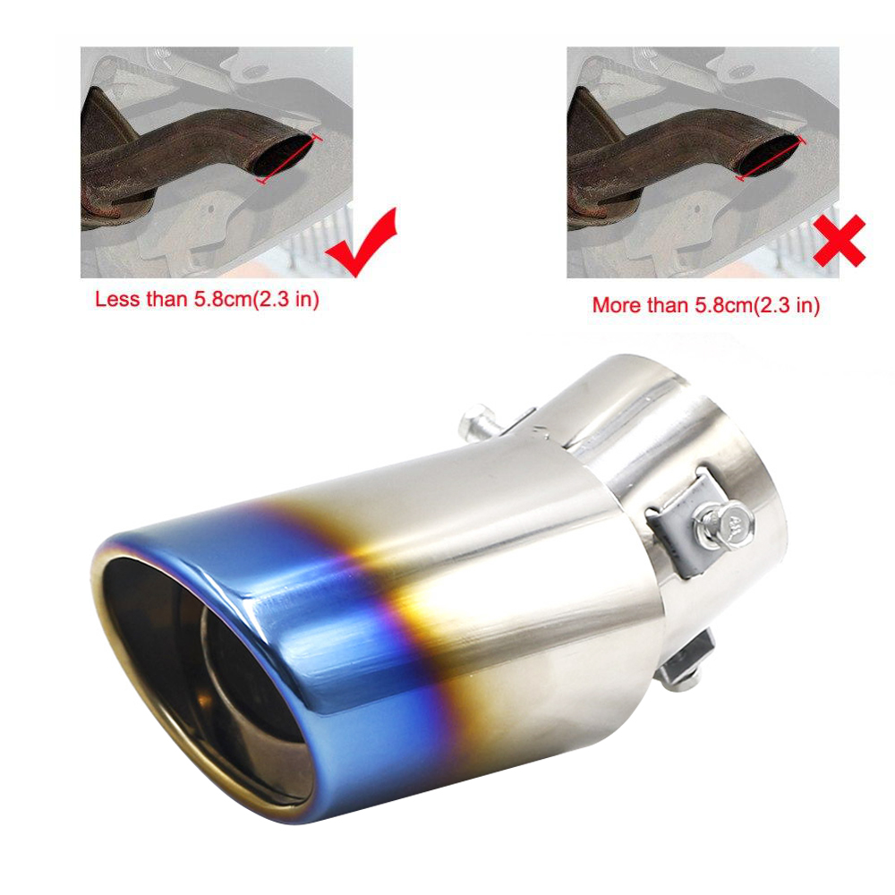 Tail Muffler ท่อไอเสียท่อเงินอ - Men Accessories Tips บทวิจารณ์และราคา