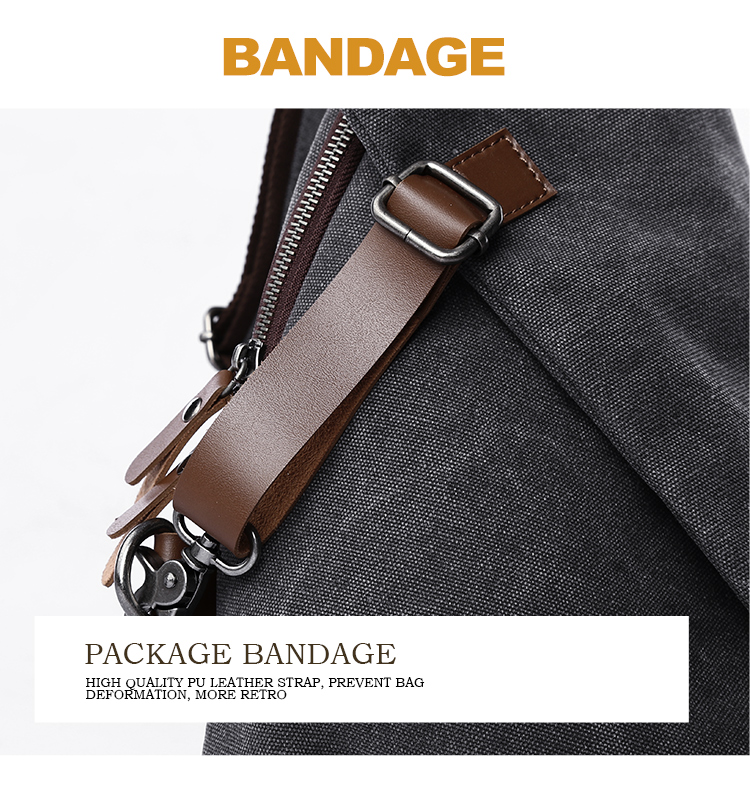 กระเป๋าสะพายข้างผ้าแคนวาสสไตล์ - Men'S Accessories Backpack บทวิจารณ์และราคา