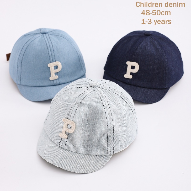 หมวกเบสบอลเดนิมเด็ก 48-50 ซม.  - Hat Snapback Cap บทวิจารณ์และราคา