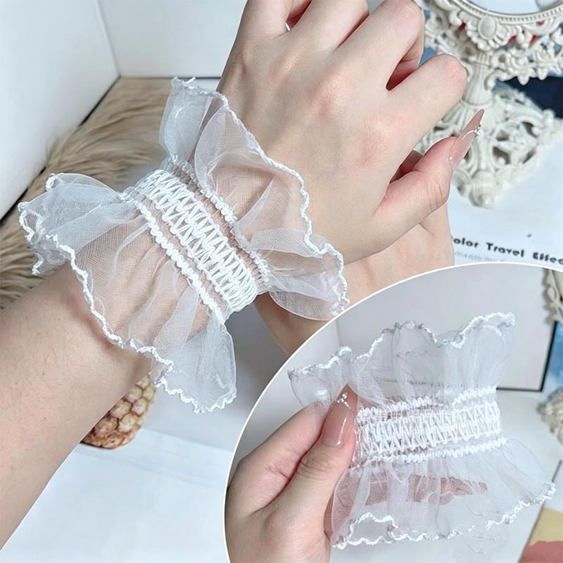 ถุงมือถ่ายรูปผ้าตาข่ายสีขาวแต่ - Men Accessories Tips บทวิจารณ์และราคา