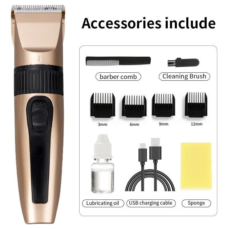 ชุดเครื่องตัดผมไร้สายแบบมืออาช - Men Accessories Combo บทวิจารณ์และราคา