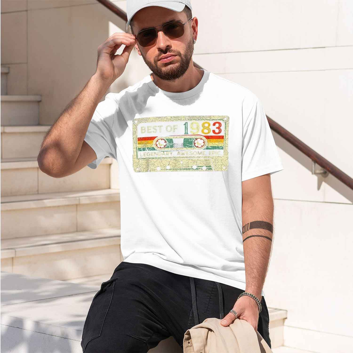 เสื้อยืดวินเทจแท้ ผลิตปี 1983  - Men'S Accessories Gift Ideas บทวิจารณ์และราคา