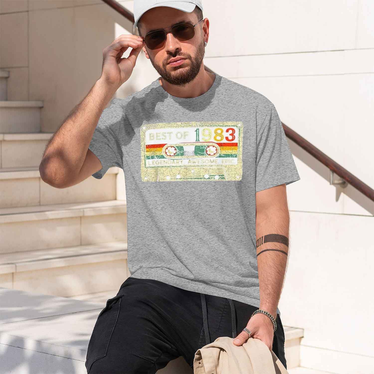 เสื้อยืดวินเทจแท้ ผลิตปี 1983  - Men'S Accessories Gift Ideas บทวิจารณ์และราคา