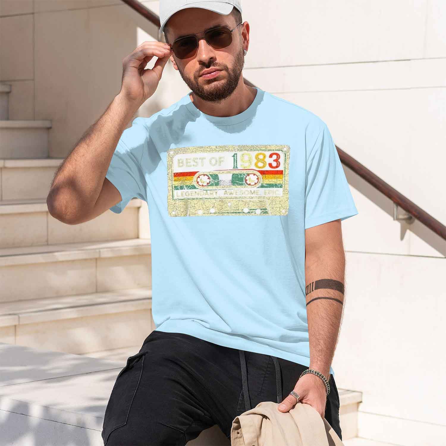 เสื้อยืดวินเทจแท้ ผลิตปี 1983  - Men'S Accessories Gift Ideas บทวิจารณ์และราคา