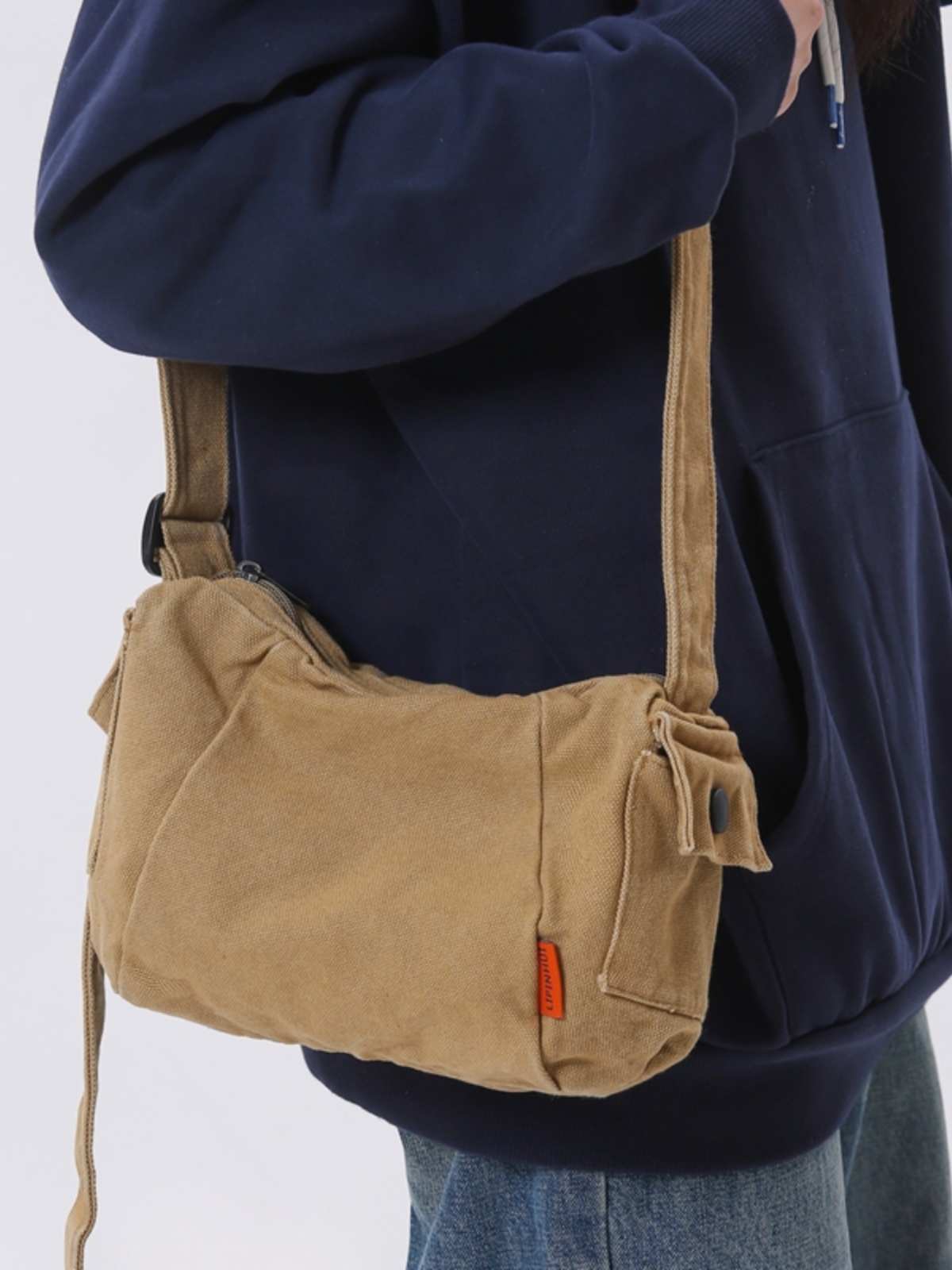 กระเป๋าผ้าแคนวาสสไตล์เรโทร สะพ - Men'S Accessories Backpack บทวิจารณ์และราคา