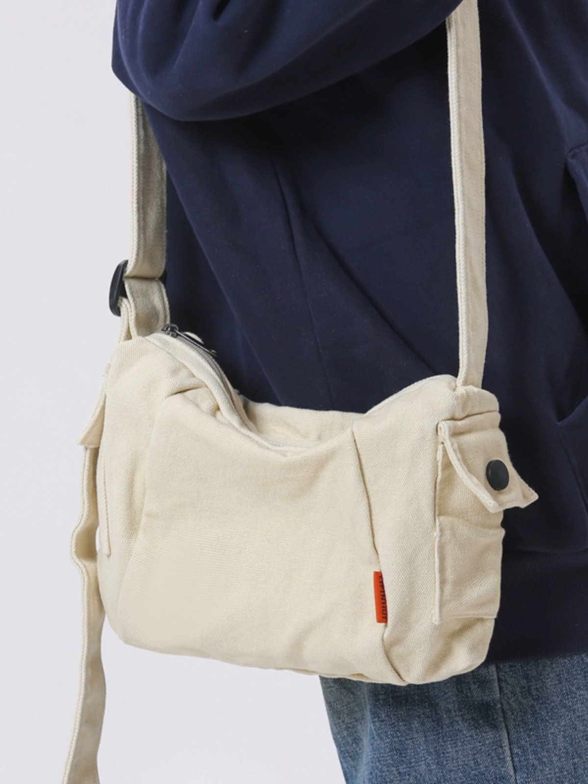 กระเป๋าผ้าแคนวาสสไตล์เรโทร สะพ - Men'S Accessories Backpack บทวิจารณ์และราคา