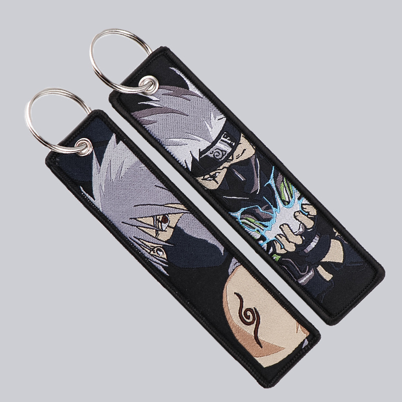 อะนิเมะนารูโตะปักลายพวงกุญแจ ค - Men Accessories Kit บทวิจารณ์และราคา