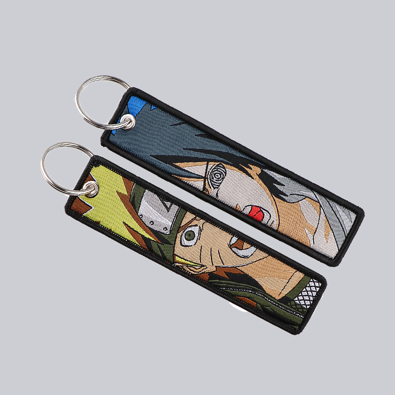 อะนิเมะนารูโตะปักลายพวงกุญแจ ค - Men Accessories Kit บทวิจารณ์และราคา