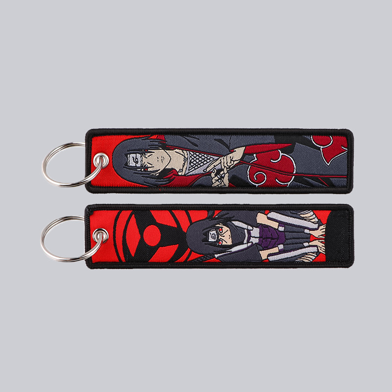 อะนิเมะนารูโตะปักลายพวงกุญแจ ค - Men Accessories Kit บทวิจารณ์และราคา