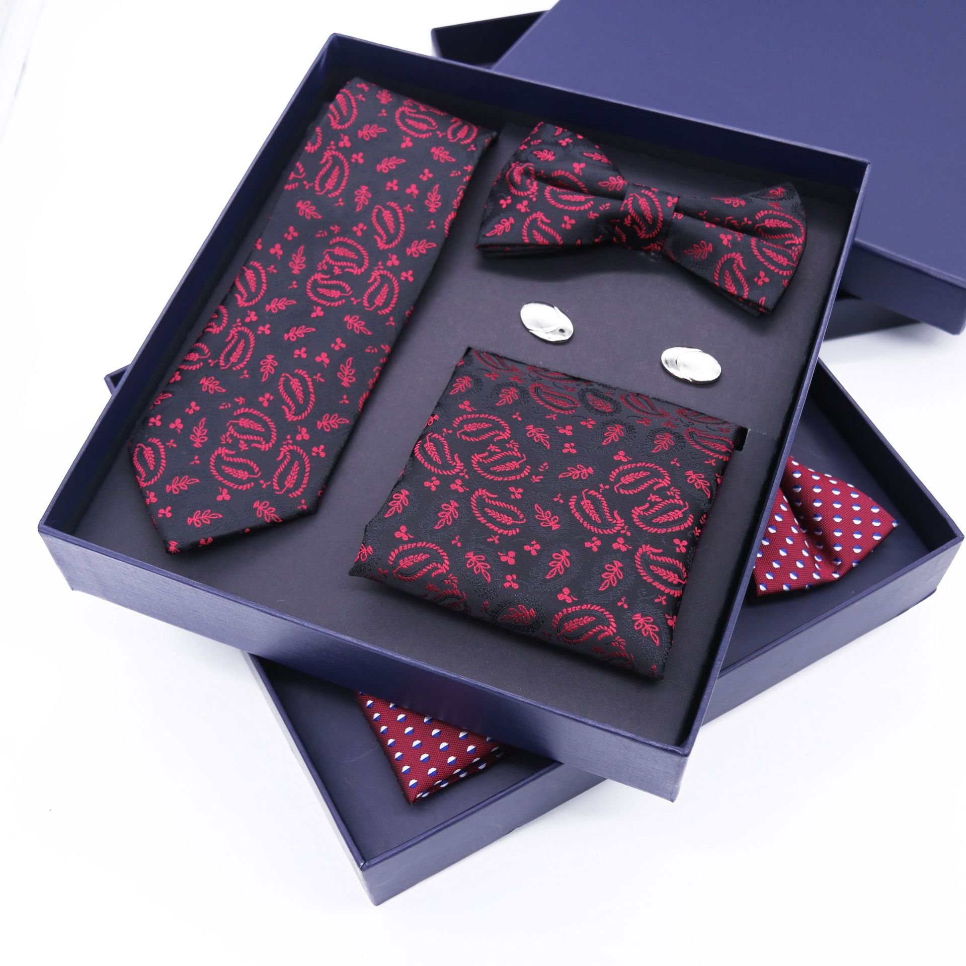 ของขวัญชุดผูกโบว์สำหรับงานเลี้ - Men Accessories Combo Gift บทวิจารณ์และราคา