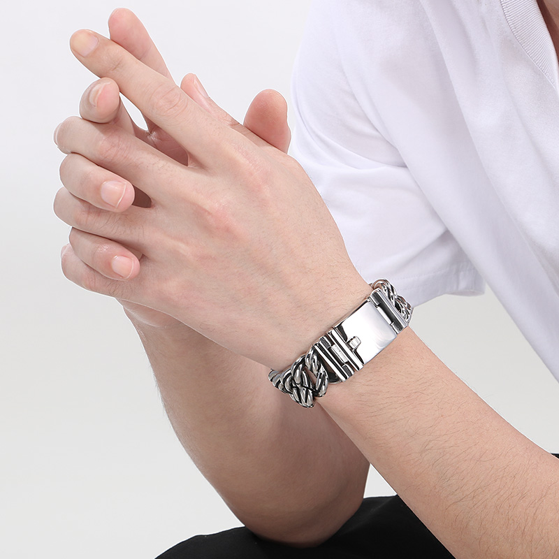 KALEN 22 มม.Twisted Link Chain - Men Accessories Bd บทวิจารณ์และราคา