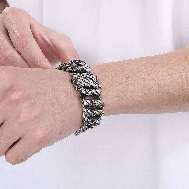 KALEN 22 มม.Twisted Link Chain - Men Accessories Bd บทวิจารณ์และราคา