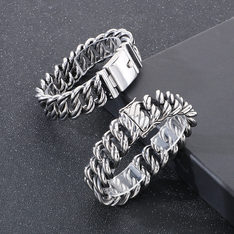 KALEN 22 มม.Twisted Link Chain - Men Accessories Bd บทวิจารณ์และราคา