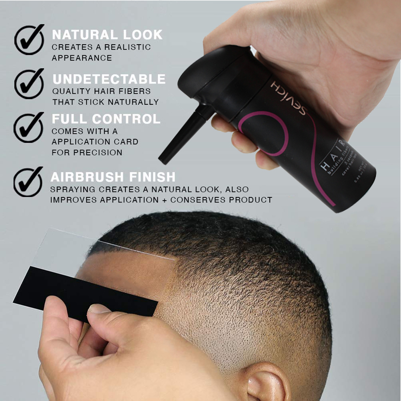 เซวิช แฮร์ ไฟเบอร์ เซ็ต 25 กรั - Men Accessories Combo บทวิจารณ์และราคา