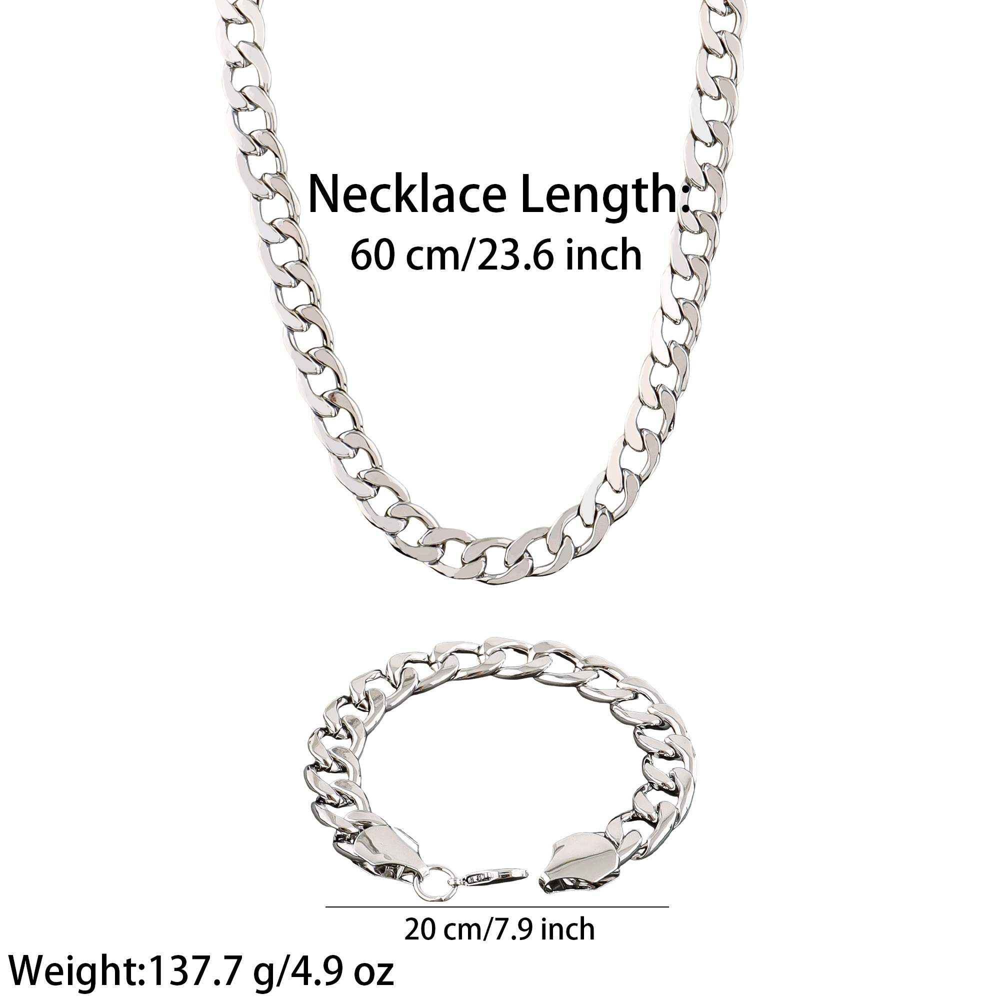 ชุดเครื่องประดับสร้อยคอและกำไล - Men Accessories In Dubai บทวิจารณ์และราคา